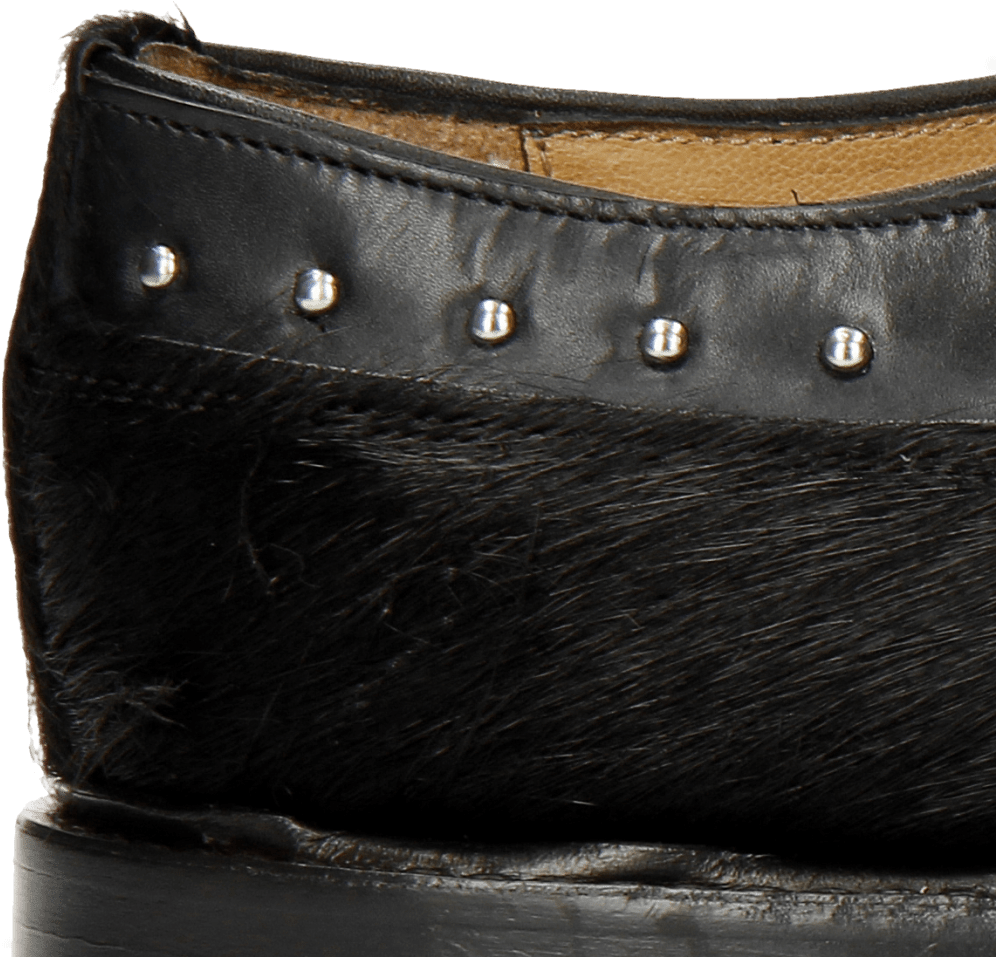 Derby Shoes Katrin 2 Black Hair On - Melvin & Hamilton (1024x1024), Png Download