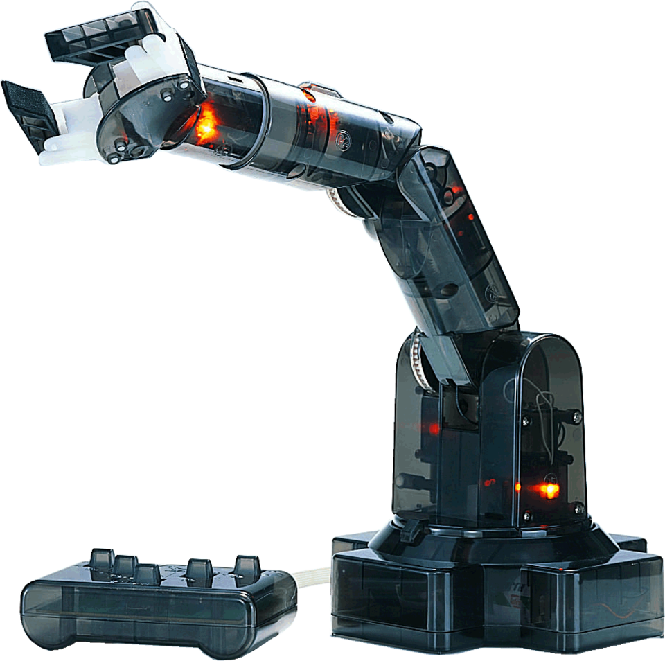 Robot Arm Ii - Robot Arm (960x954), Png Download