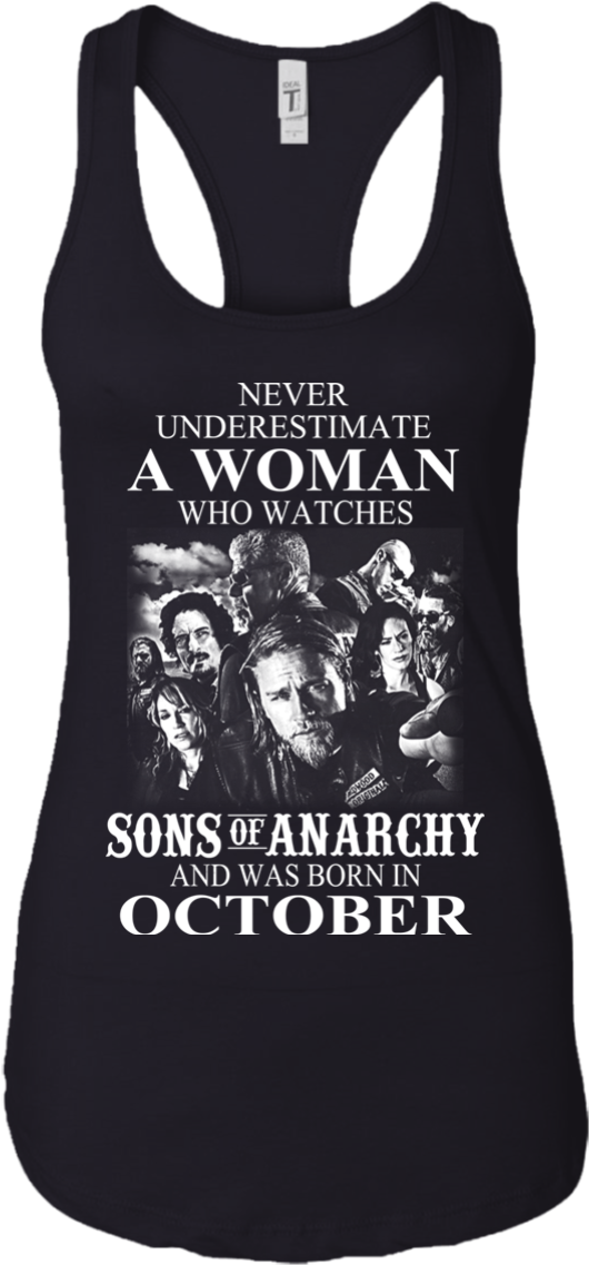 Never Underestimate A Woman Who Watches Sons Of Anarchy - Never Underestimate A Woman Who Watches Supernatural (1155x1155), Png Download