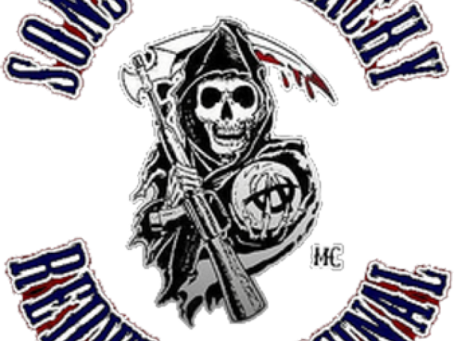 Reaper Clipart Sons Anarchy - Sons Of Anarchy Logo Png (640x480), Png Download
