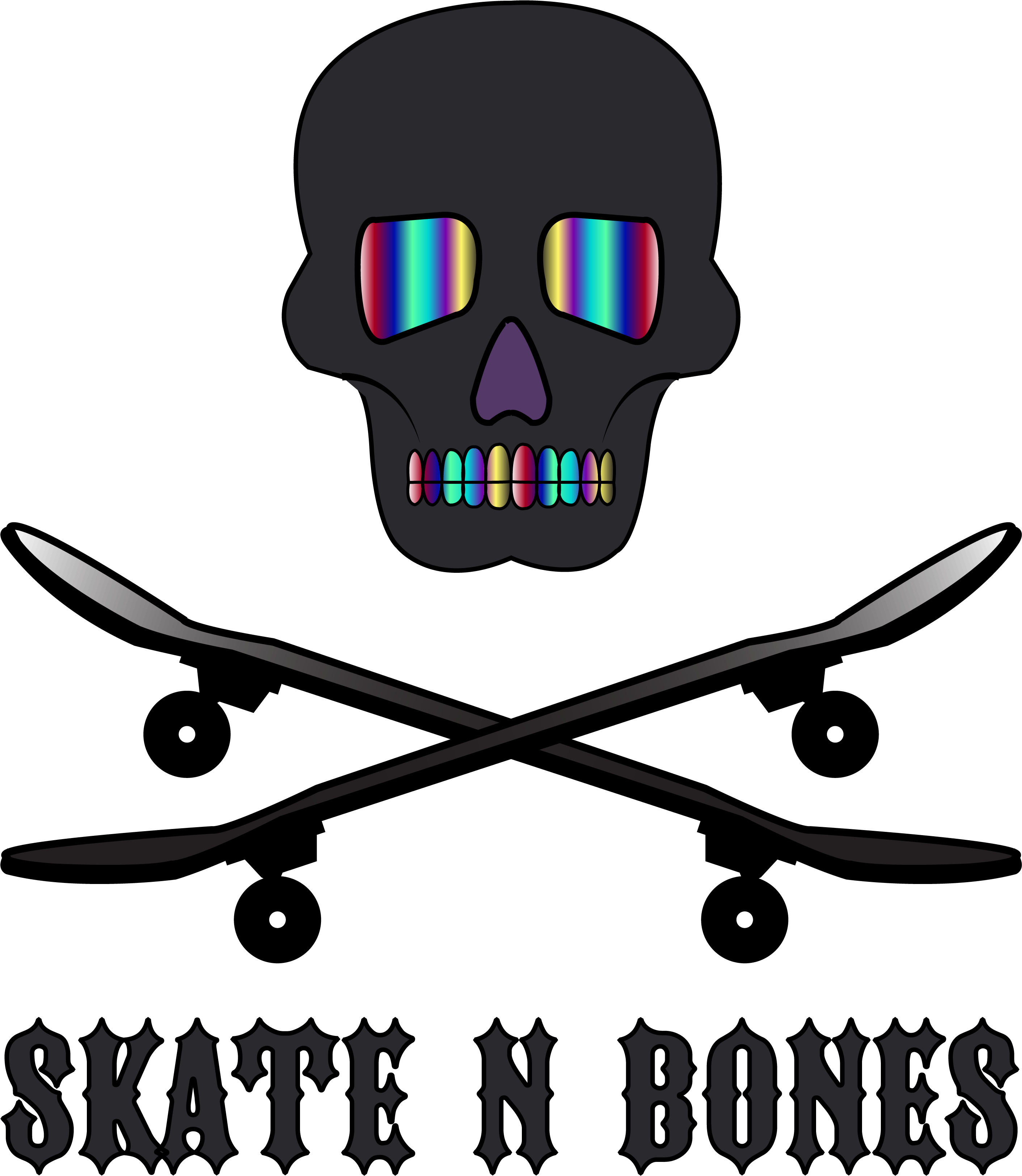 When I Though That Sons Of Anarchy Would Be Cute On - Skateboard Wheel (2835x3346), Png Download