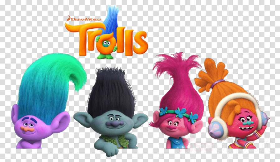 Download Dreamworks Trolls Branch Soft 40 Cm Clipart - Dreamworks Trolls Branch Soft 40 Cm (900x520), Png Download