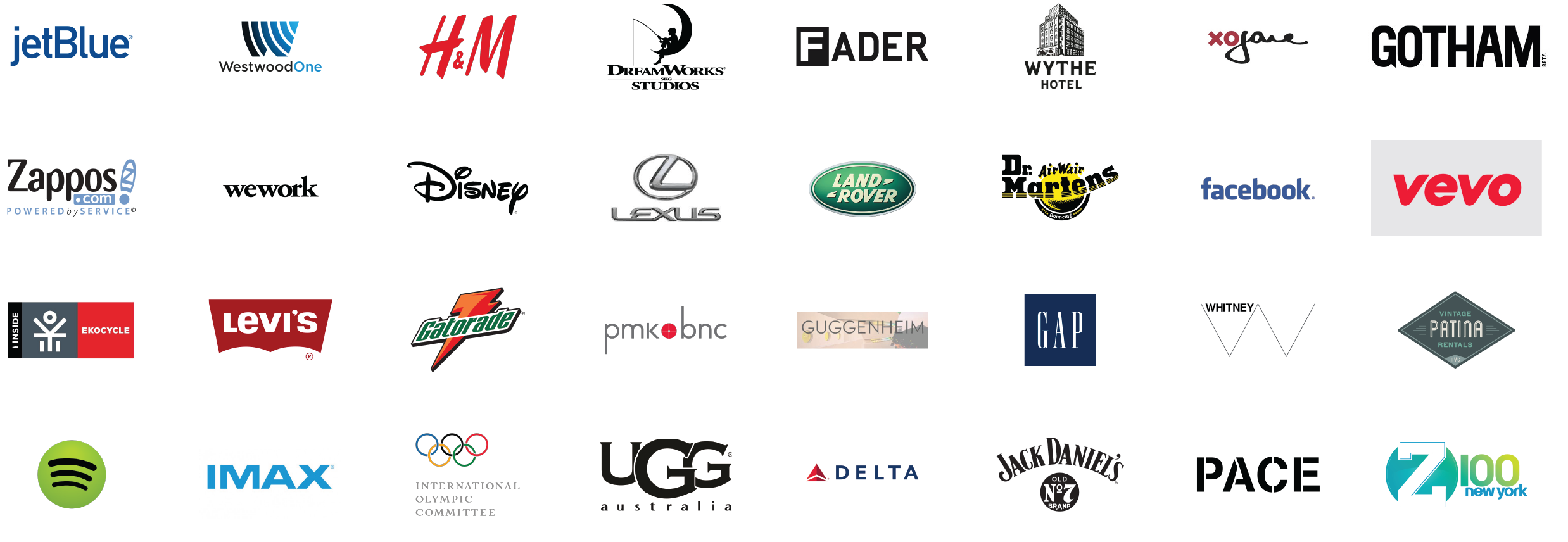 Previous Next - Corporate Clients Logos (2550x958), Png Download