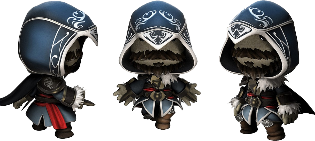 Littlebigplanet 2 Assassin's Creed Revelations Costume - Little Big Planet Assassin's Png (1219x546), Png Download