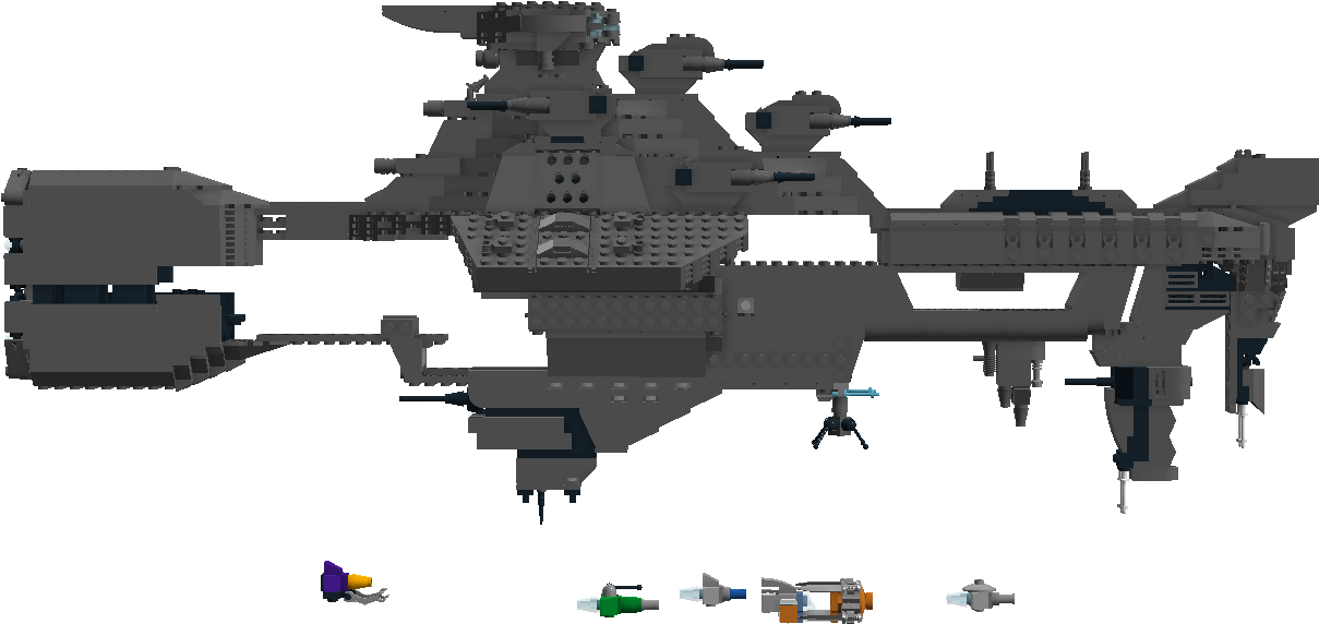 Heimdall Side 2242016 - Heimdall Dreadnought R Type (1217x824), Png Download