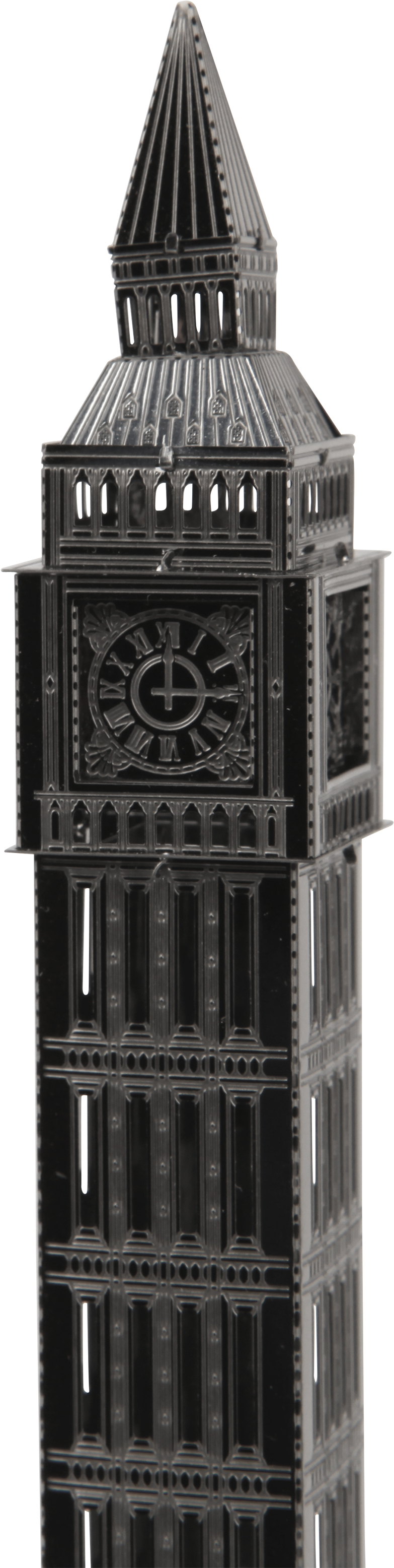 Big Ben - Metal (900x3134), Png Download