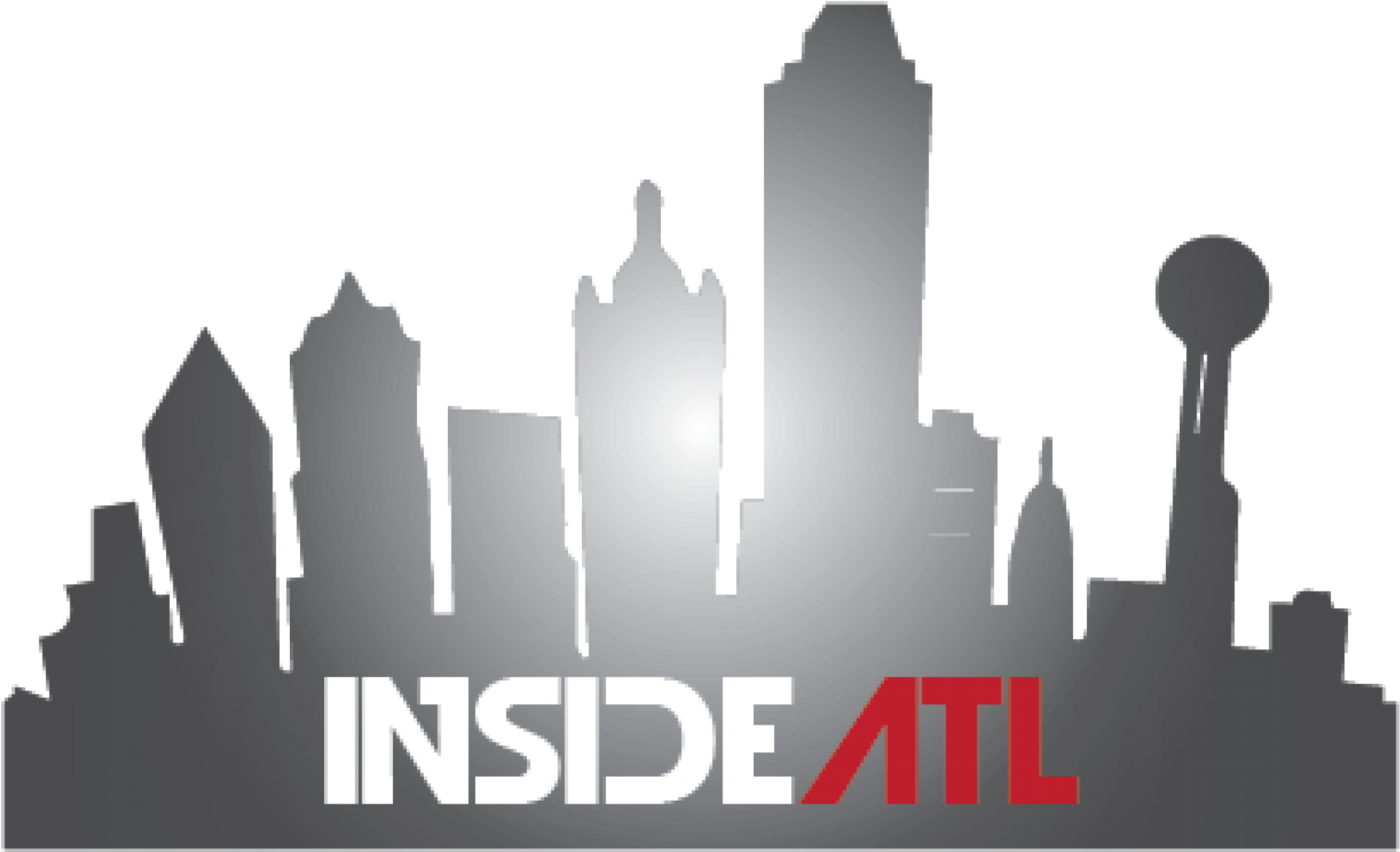 Skyline Silhouette Transprent Png - Dallas Skyline Silhouette (1920x1168), Png Download