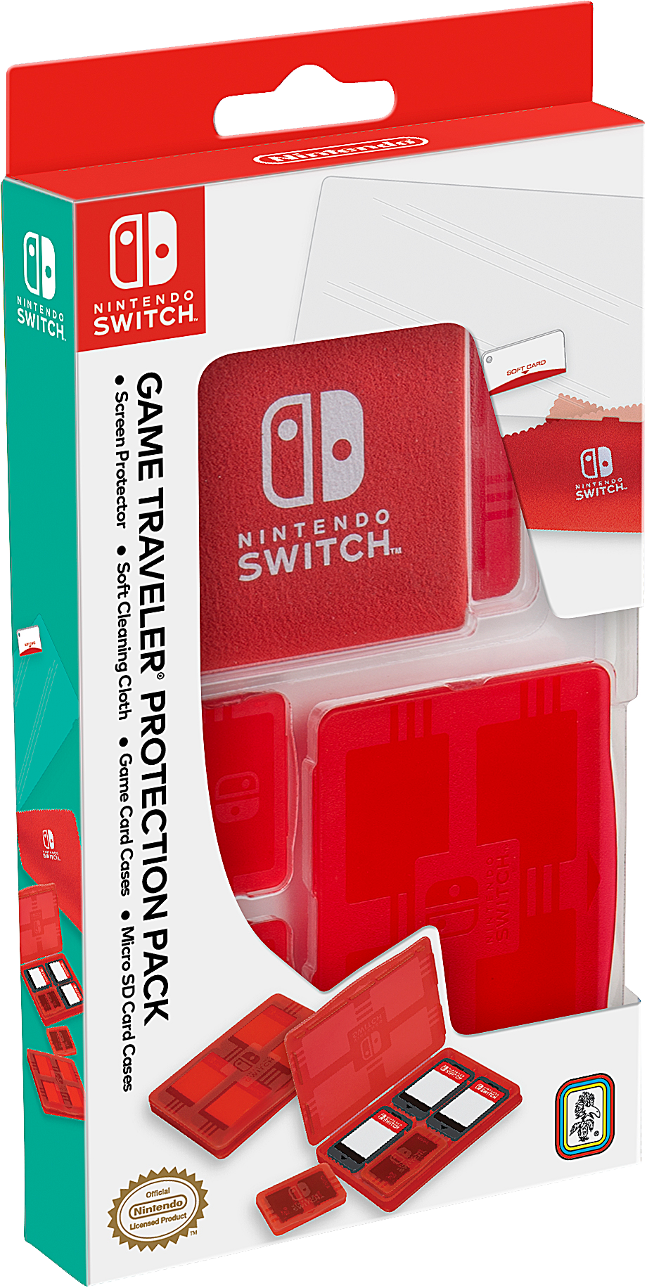 Protection Pack Nns10 - Nintendo Switch Game Traveler Protection Pack (920x1832), Png Download