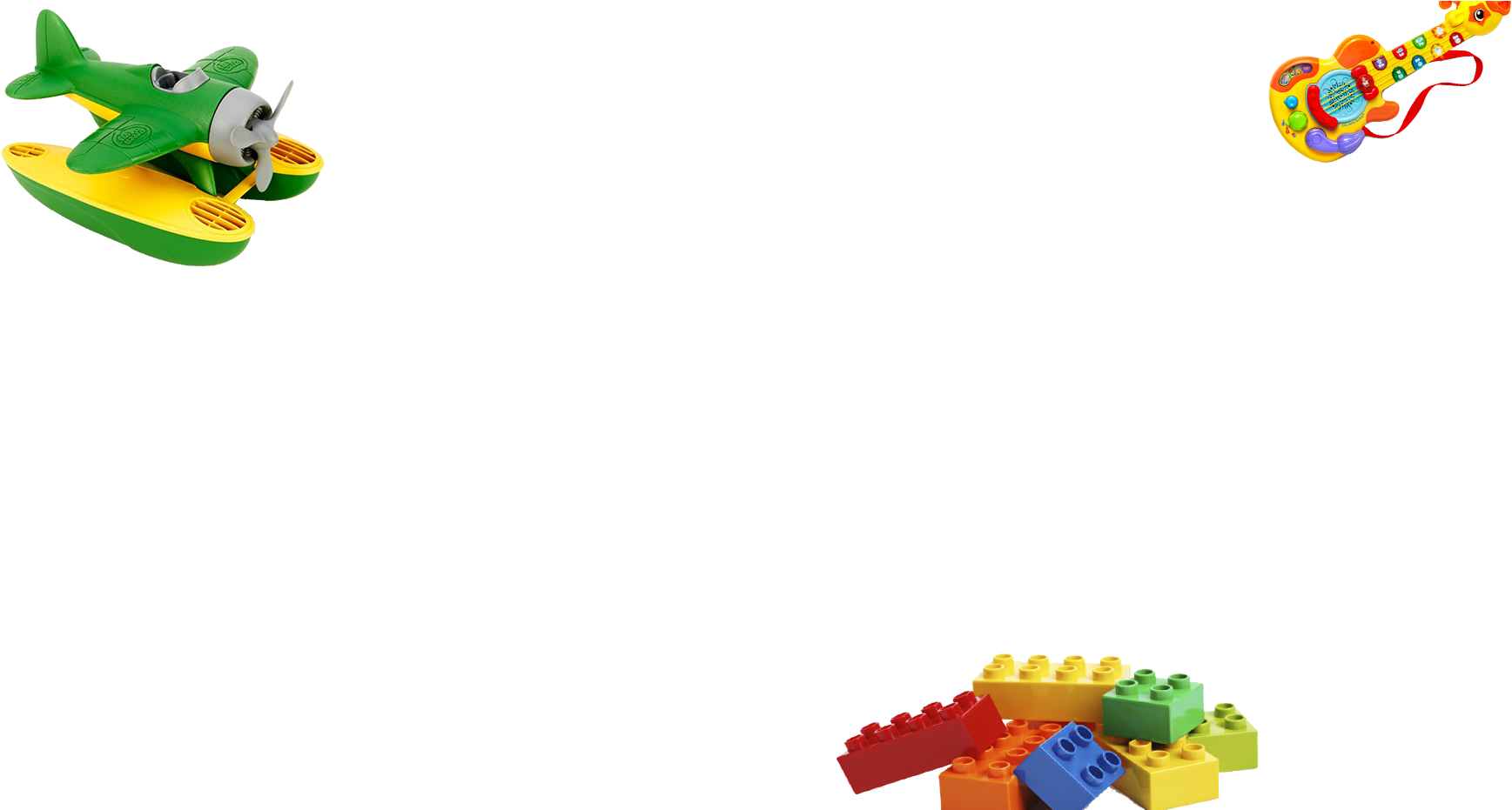 Child Today - Green Toys - Seaplane Ages 1 Green (1920x930), Png Download