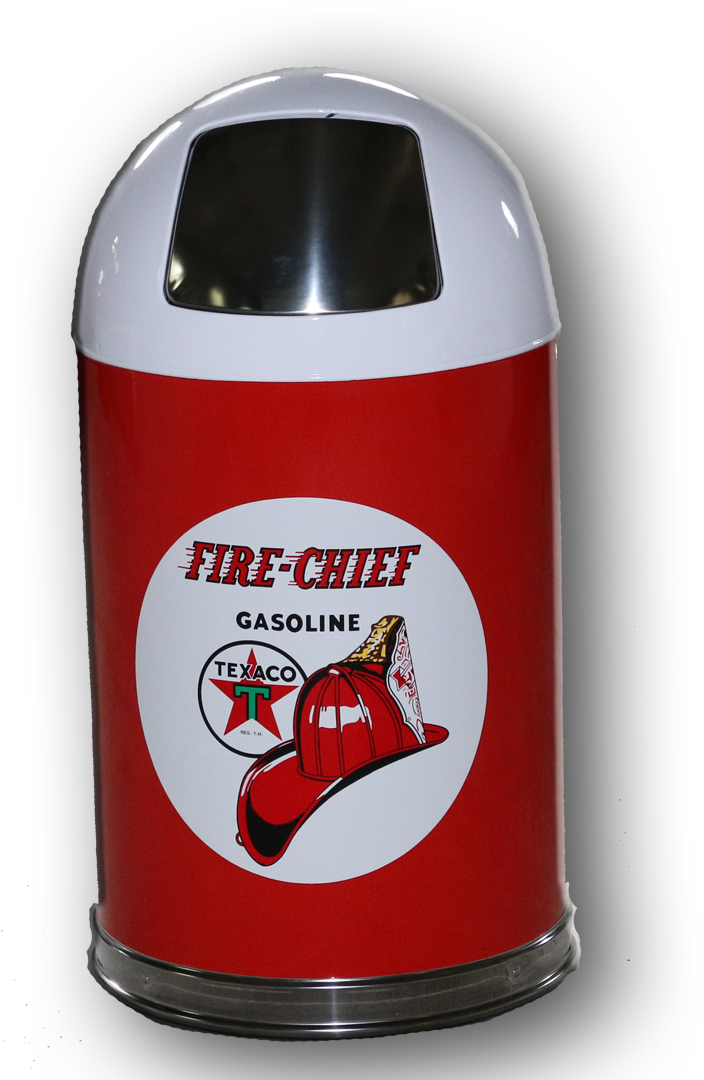 Bullet Trash Can Fire Chief - Texaco Fire Chief (1921x1080), Png Download