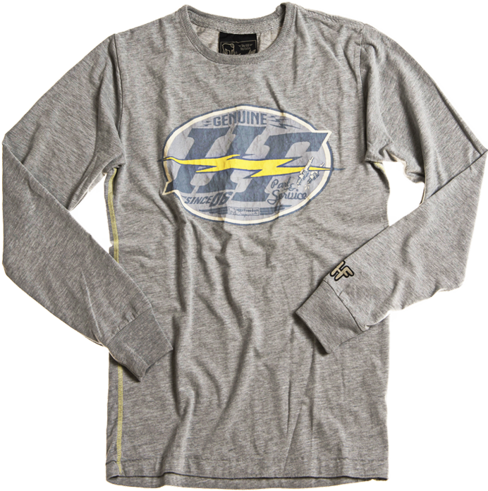 Hf Gray - Long-sleeved T-shirt (700x700), Png Download