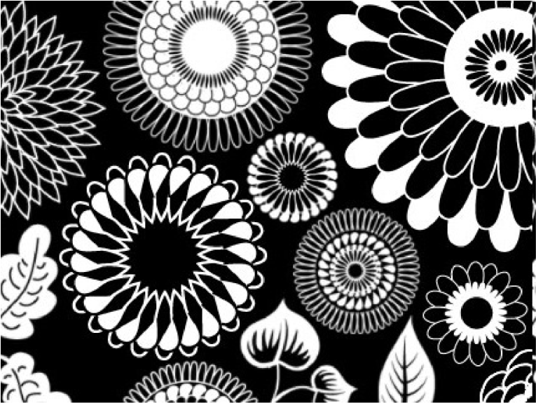 Flower Pattern Photo Japanesetexture2 - Free Flower Photoshop Brushes (1023x682), Png Download
