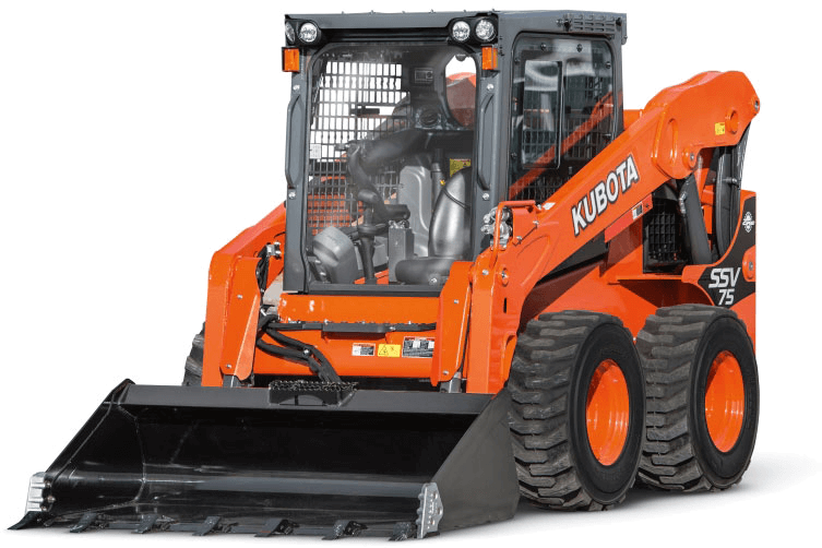 Kubota Skid Steer (753x502), Png Download