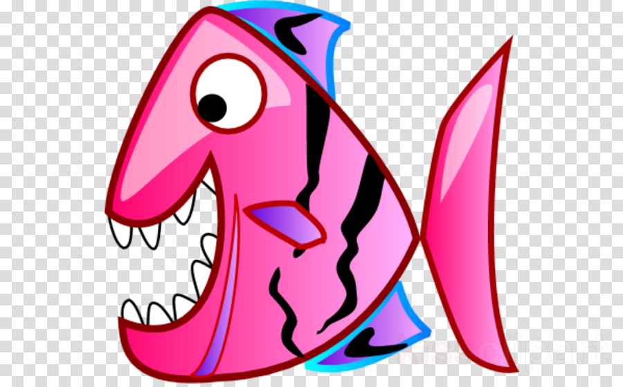 Fish Mouth Open Png Clipart Clip Art - Funny Fish Png Transparent (900x560), Png Download