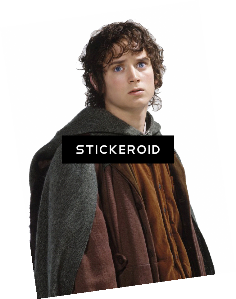 Frodo Lord Of Rings The - Fictional Character (760x960), Png Download