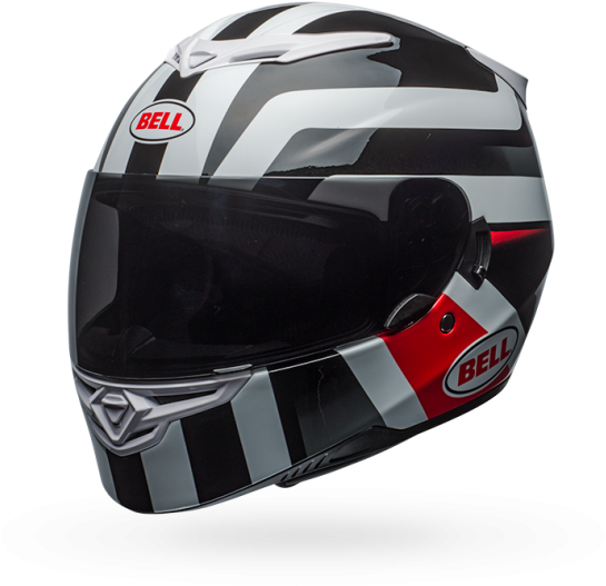 Casco Integral Bell Rs2 Empire Blanco/negro/rojo - Casque Intégral Bell Rs 2 Empire Blanc/noir/rouge - (600x600), Png Download