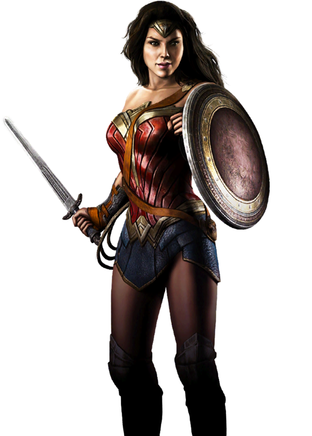 Wonder Woman Injustice Png (894x894), Png Download