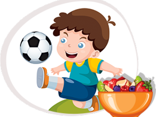 Snack Clipart Child Snack - Desenho Menino Jogando Bola (640x480), Png Download