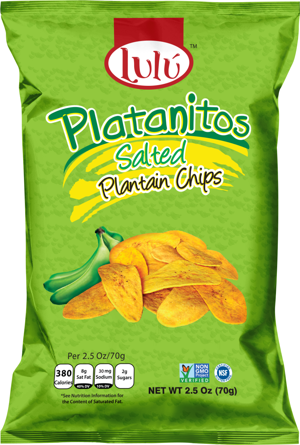 Plantainchips - Lulu Chile Lemon Plantain Chips (30 Units Per Case) (1013x1499), Png Download