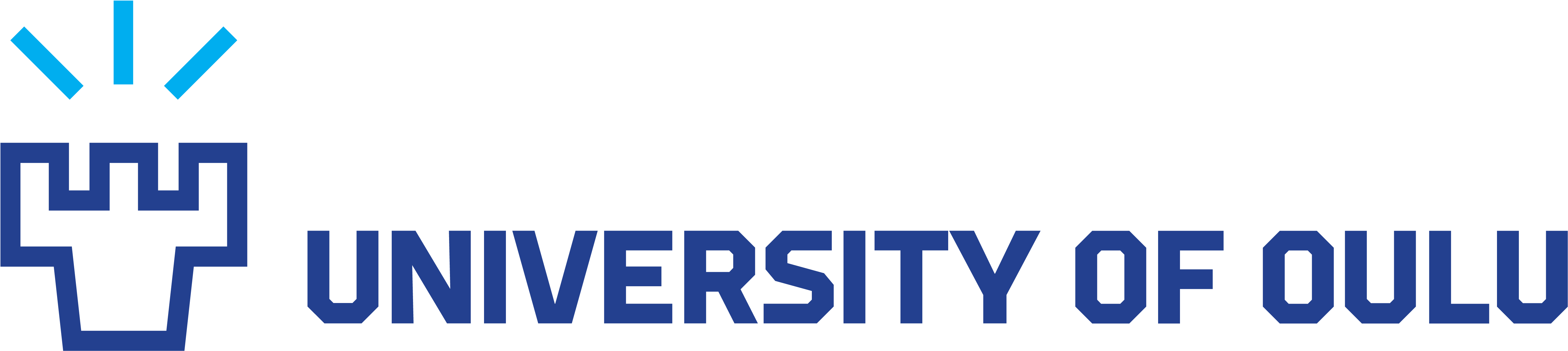 Funding & Support - University Of Oulu Logo (6880x1772), Png Download