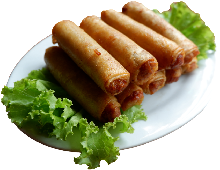 Cambodian Muslim Restaurant Fish Roll (900x700), Png Download