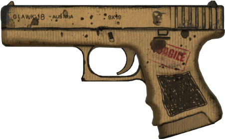 Glock 18 - Airsoft Glock Pistol Automatic (600x600), Png Download
