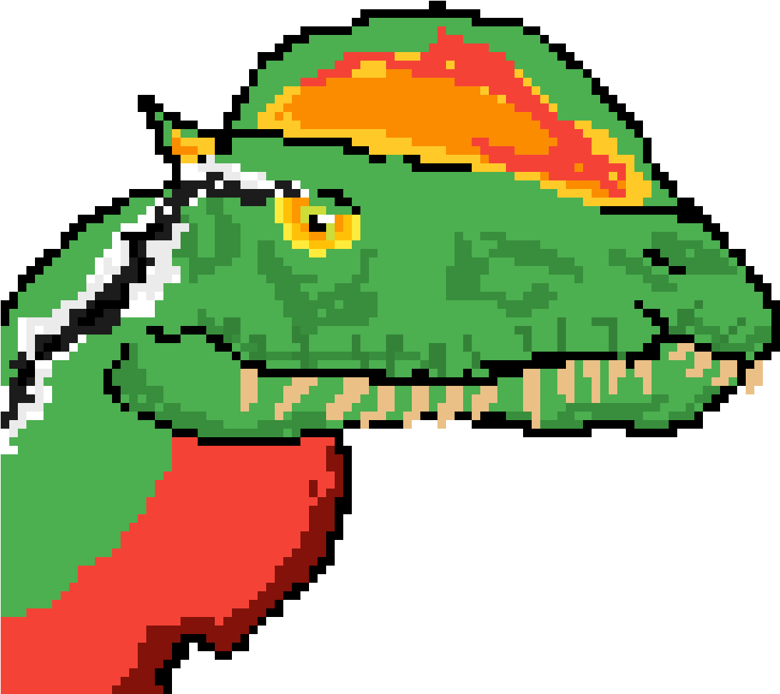 Dilophosaurus - Cartoon (1200x1200), Png Download