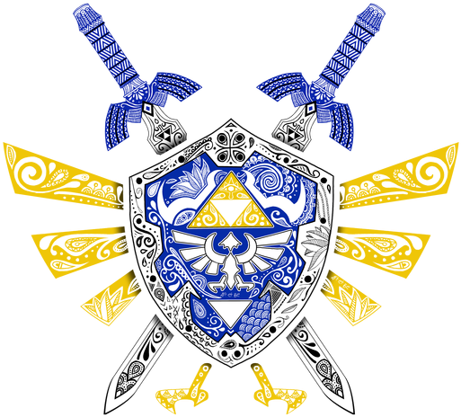 Heroes Legend - Zelda - Legend Of Zelda Stickers (600x600), Png Download