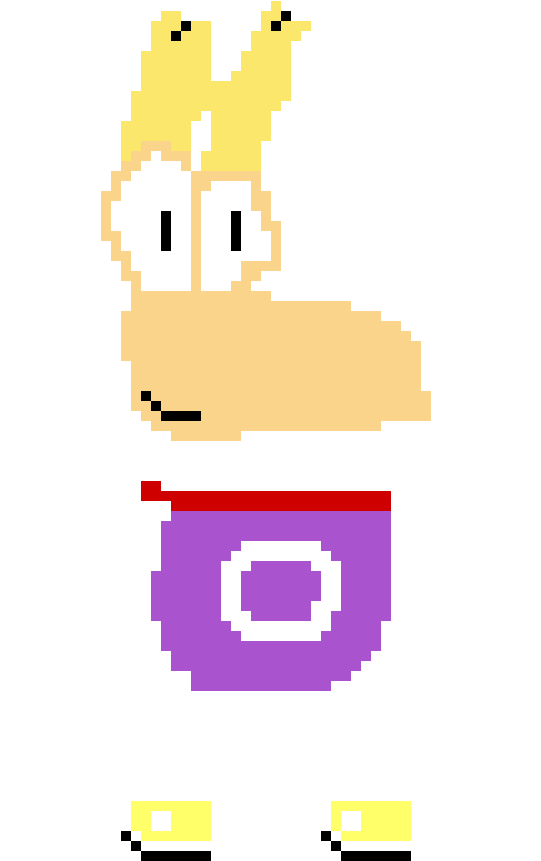 Rayman (600x860), Png Download