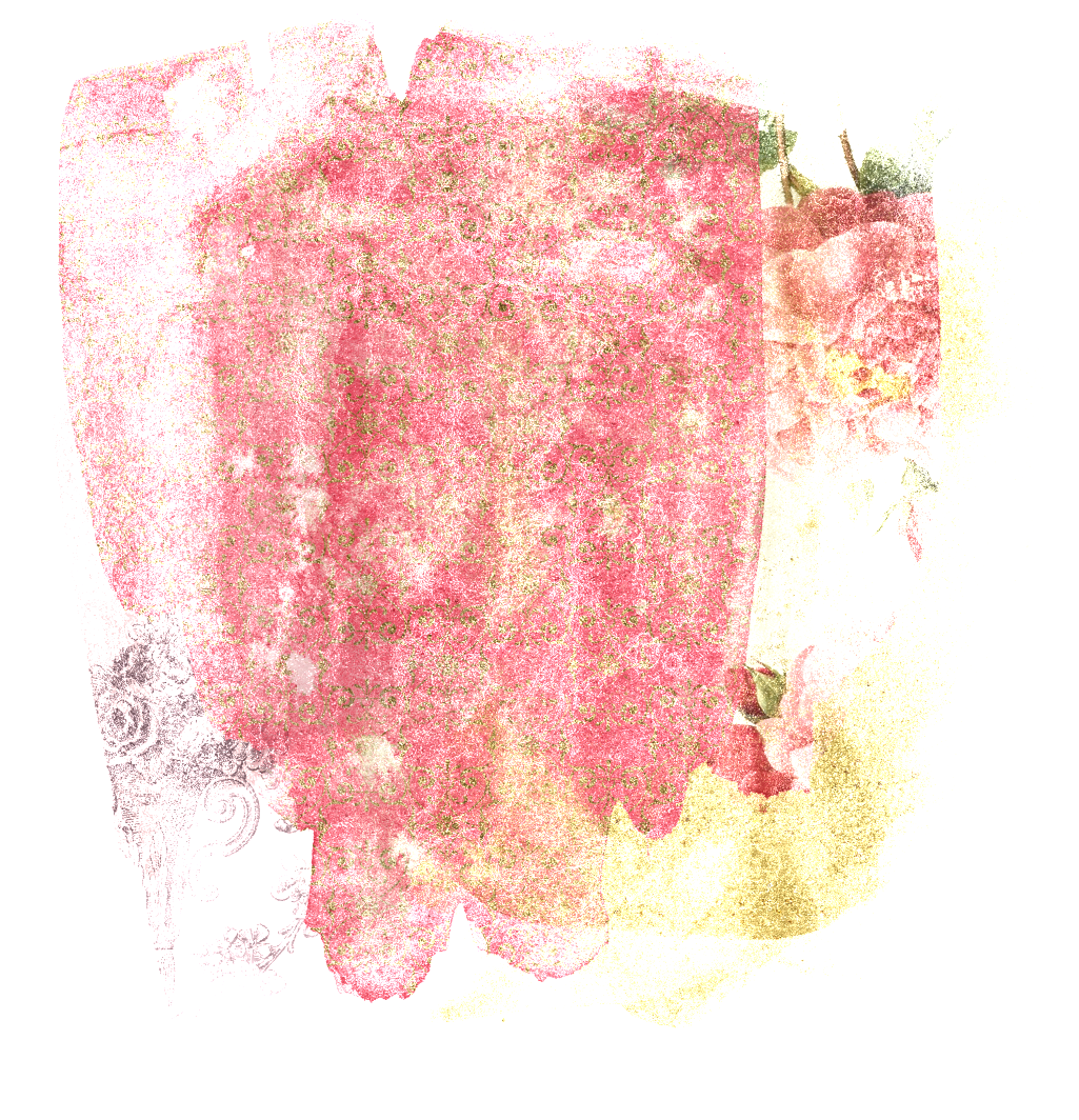 Red Yellow Hand Painted Watercolor Transparent Illustration - Watercolor Painting (1024x1076), Png Download