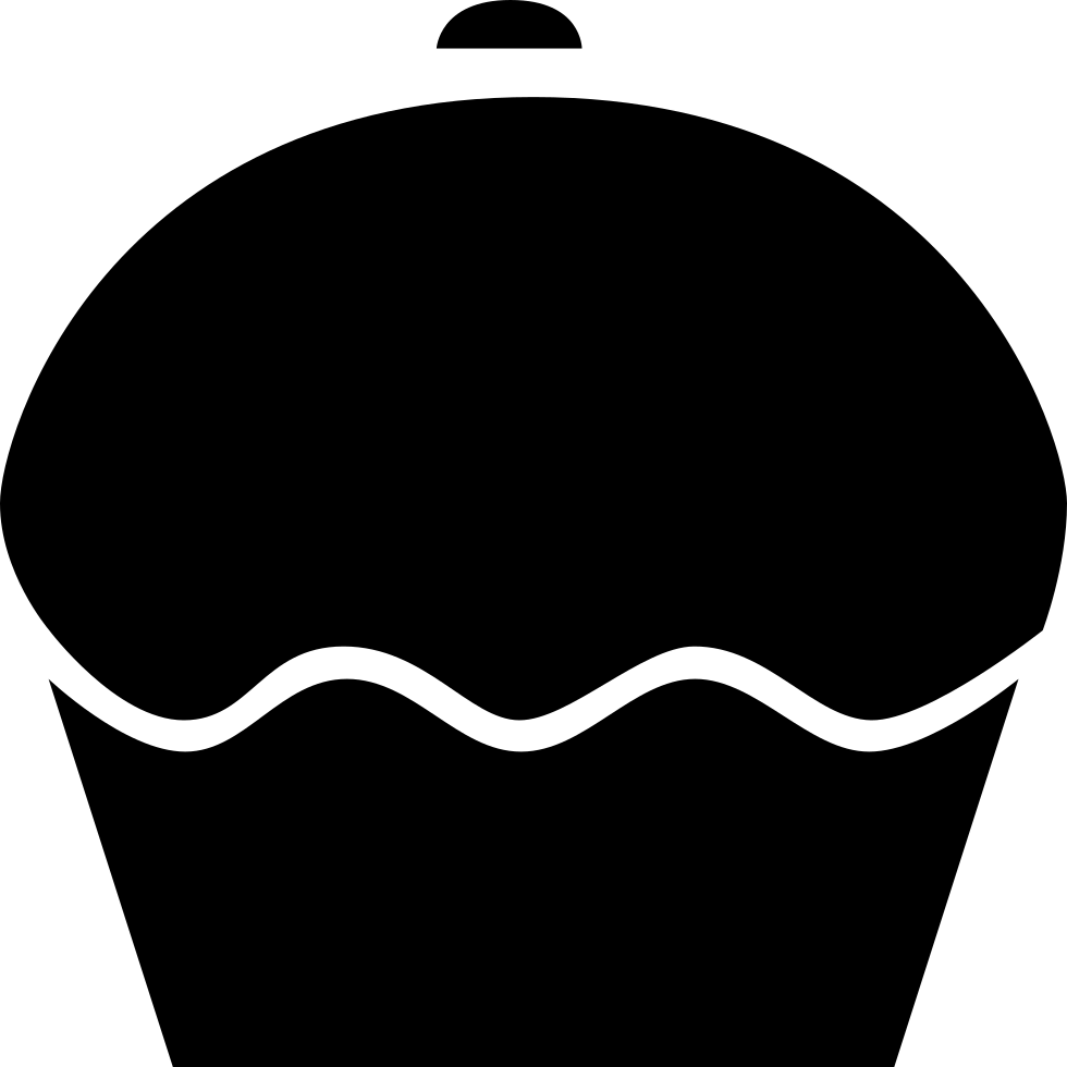 Png File Svg - Cupcake (980x980), Png Download