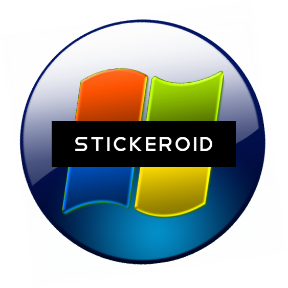 Windows Vista - Circle (563x564), Png Download