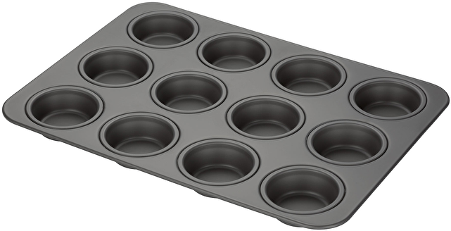 Muffin Plaat 12 Cup 42x30x3 Cm Hard | Horapro | 3538244 (640x640), Png Download
