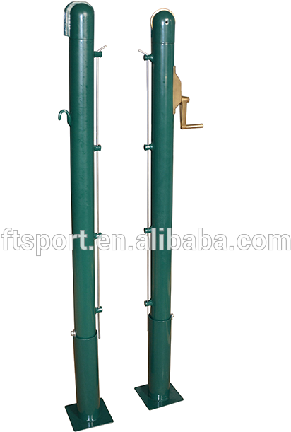 Inground Tennis Court Post With Net - Roof Rack (800x800), Png Download