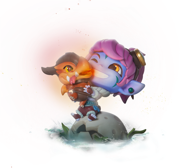 17 Nov - Dragon Trainer Tristana Figure (1200x675), Png Download