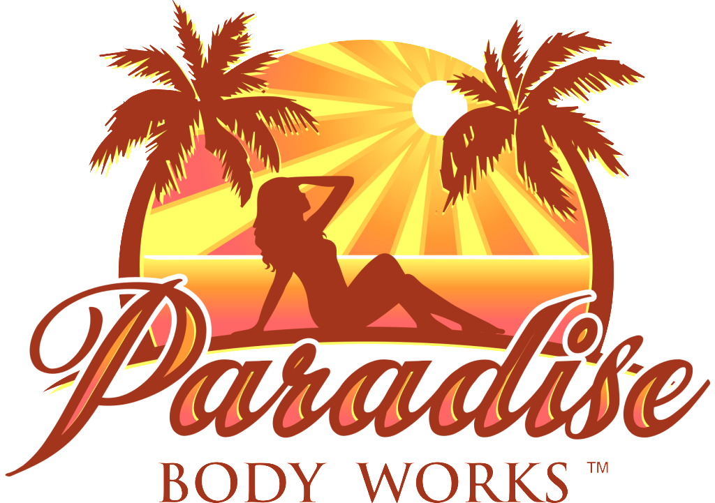 Paradise Body Works - Logo Paradise (1024x721), Png Download
