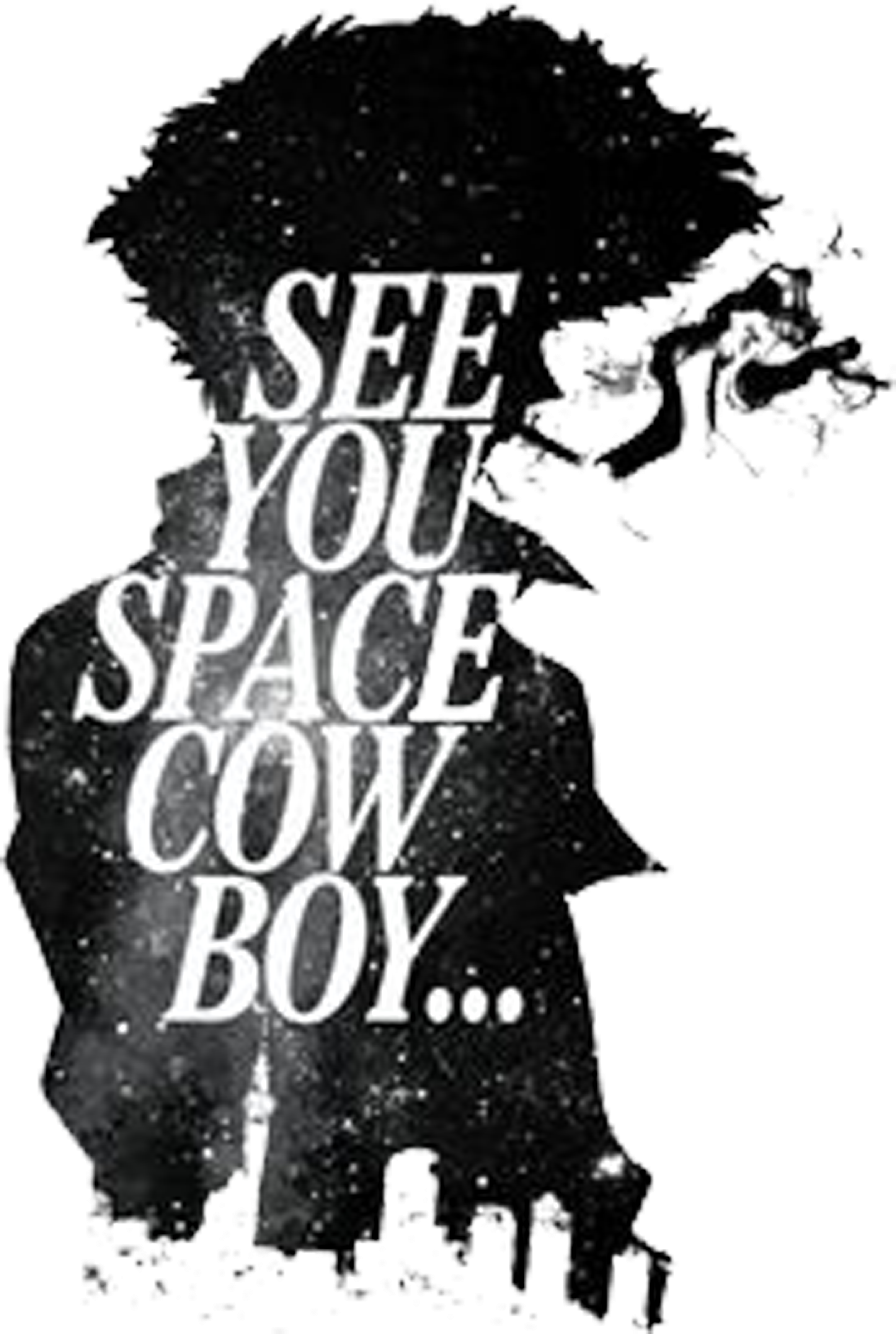 Anime Classic Cowboy Bebop - Cowboy Bebop Spike See You Space Cowboy (3000x3597), Png Download