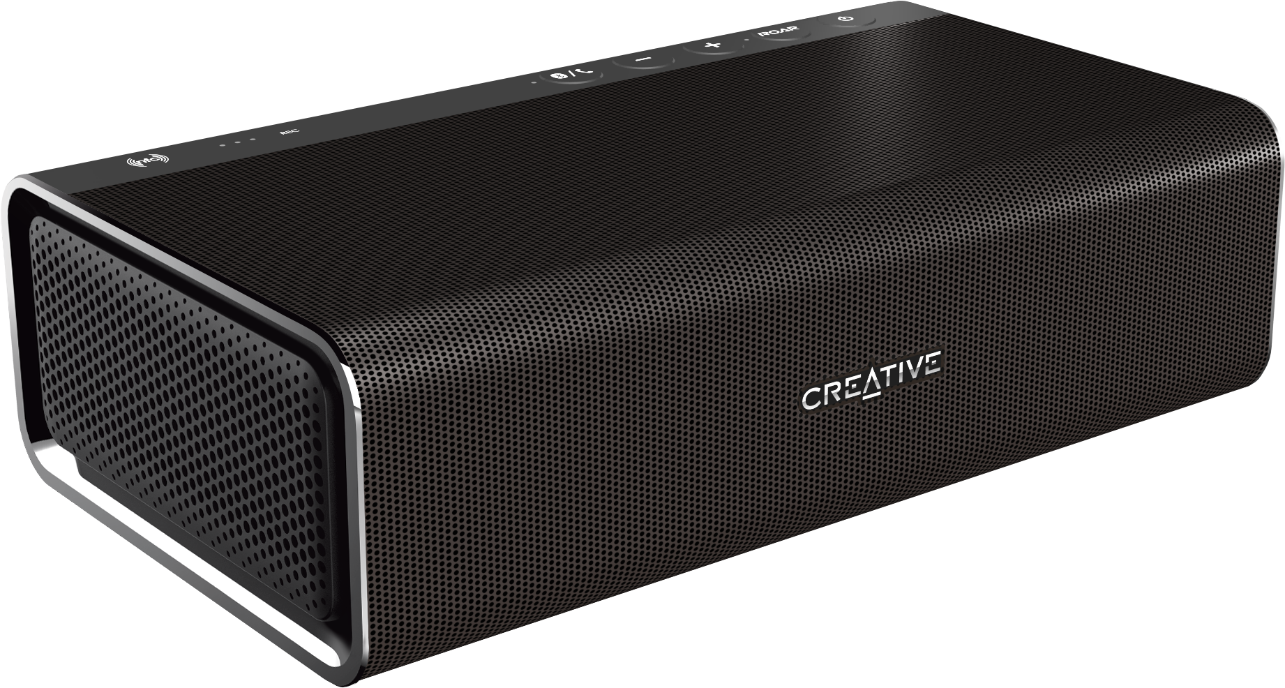 Images For Sound Blaster Roar Pro - Creative Sound Blaster Roar Pro Speaker - For Portable (2000x1164), Png Download
