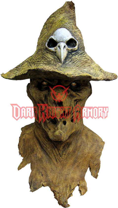 Evil Scarecrow Mask - Evil Scarecrow Halloween Mask (850x850), Png Download