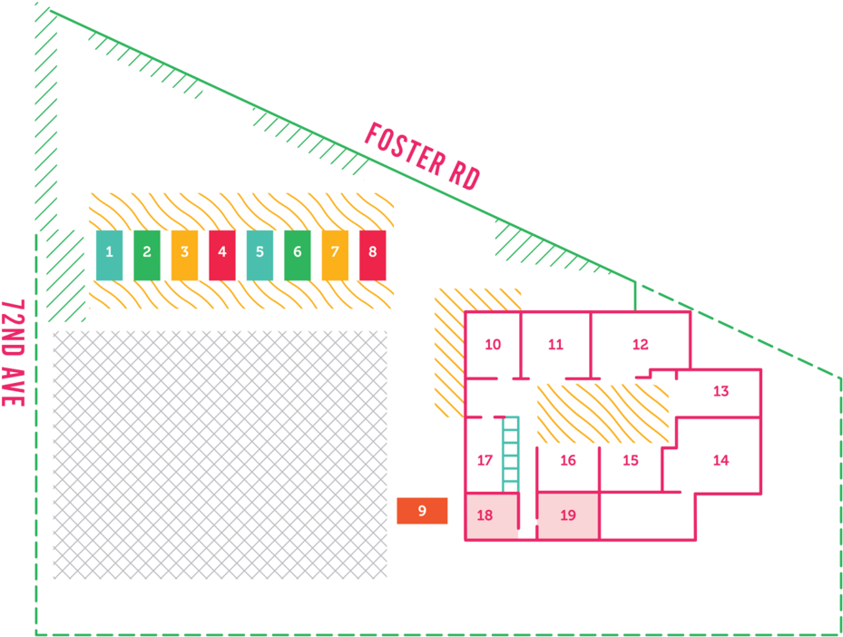 Food Carts Carritos De Comida - Diagram (1000x778), Png Download