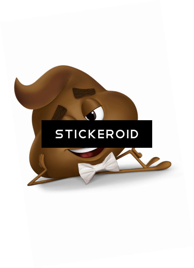Poo Emoji Movie Character - Graphic Design (631x874), Png Download