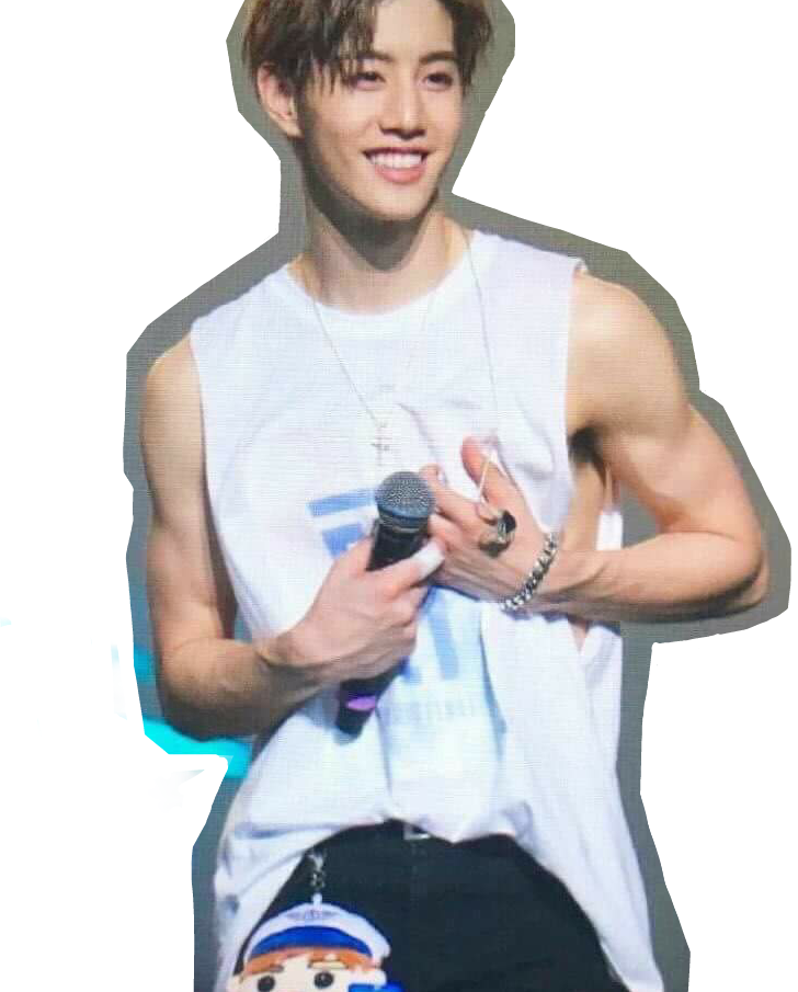 Report Abuse - Mark Got7 Muscles (728x905), Png Download