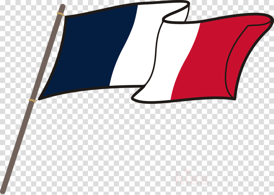 French Flag Png Clipart Flag Of France - French Flag Clipart Png (900x640), Png Download