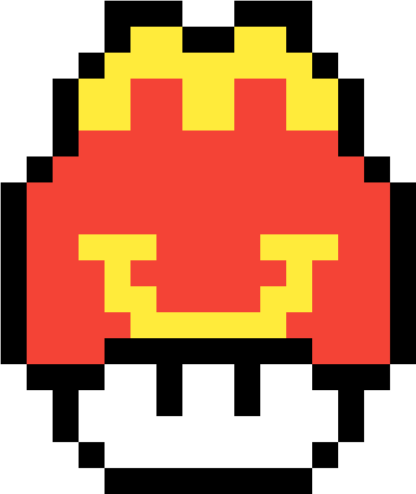 Mcdonalds Mushroom By Congesteddingo - 8 Bit Mario Mushroom Pixel Art (1184x1184), Png Download