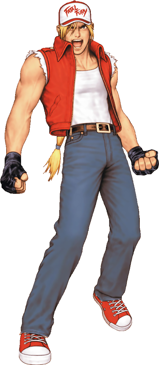 Terry Bogard As Seen In King Of Fighters 2000 (570x1200), Png Download