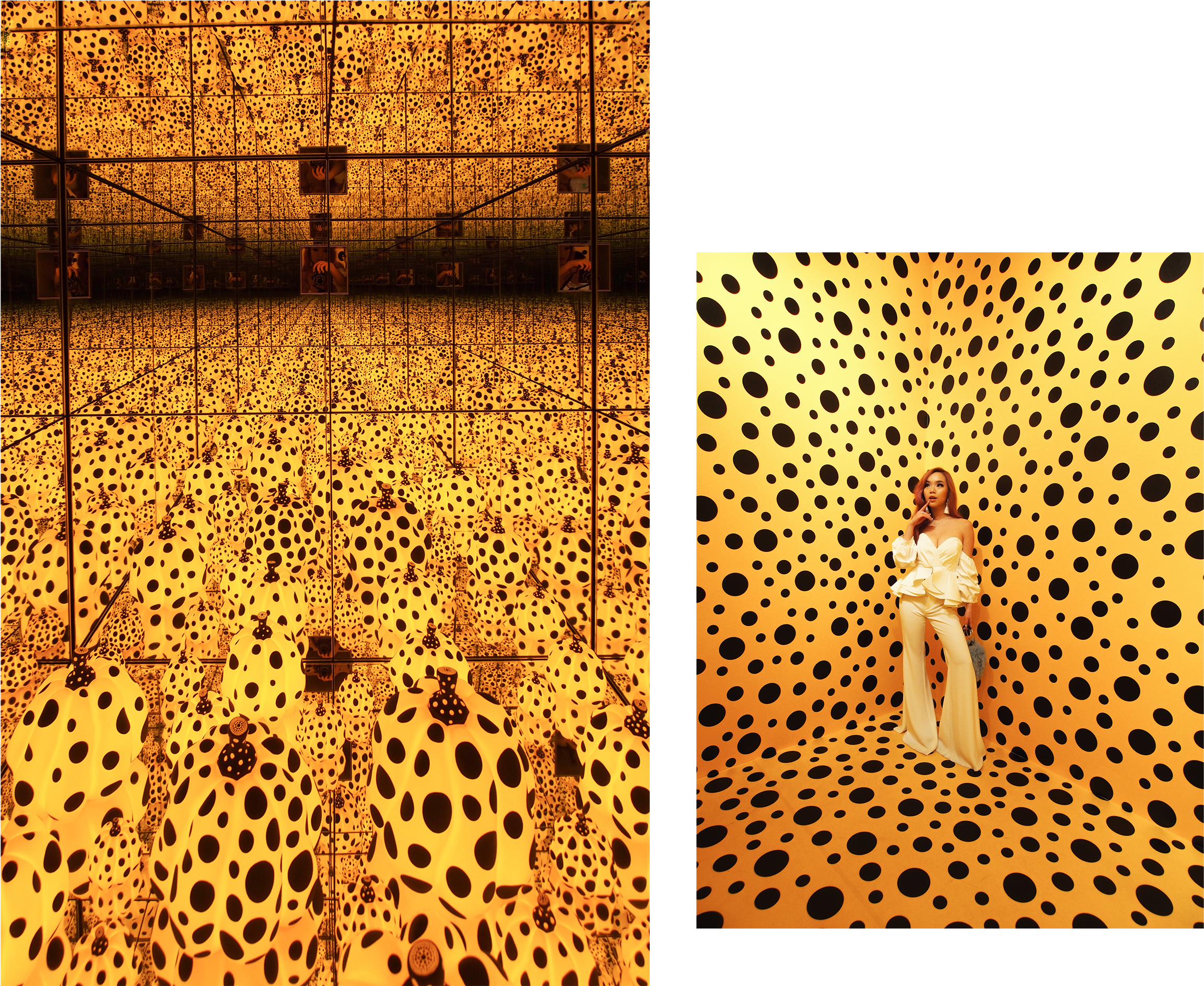 After My Failed Attempt At Sneaking A Photo In Tokyo's - National Museum Singapore Yayoi (2500x1887), Png Download
