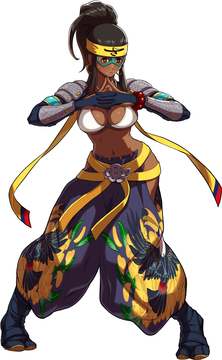 "i'll Do My Best Well, I'll Try Please Watch Over Me, - Snk Heroines Tag Team Frenzy Zarina (806x1156), Png Download