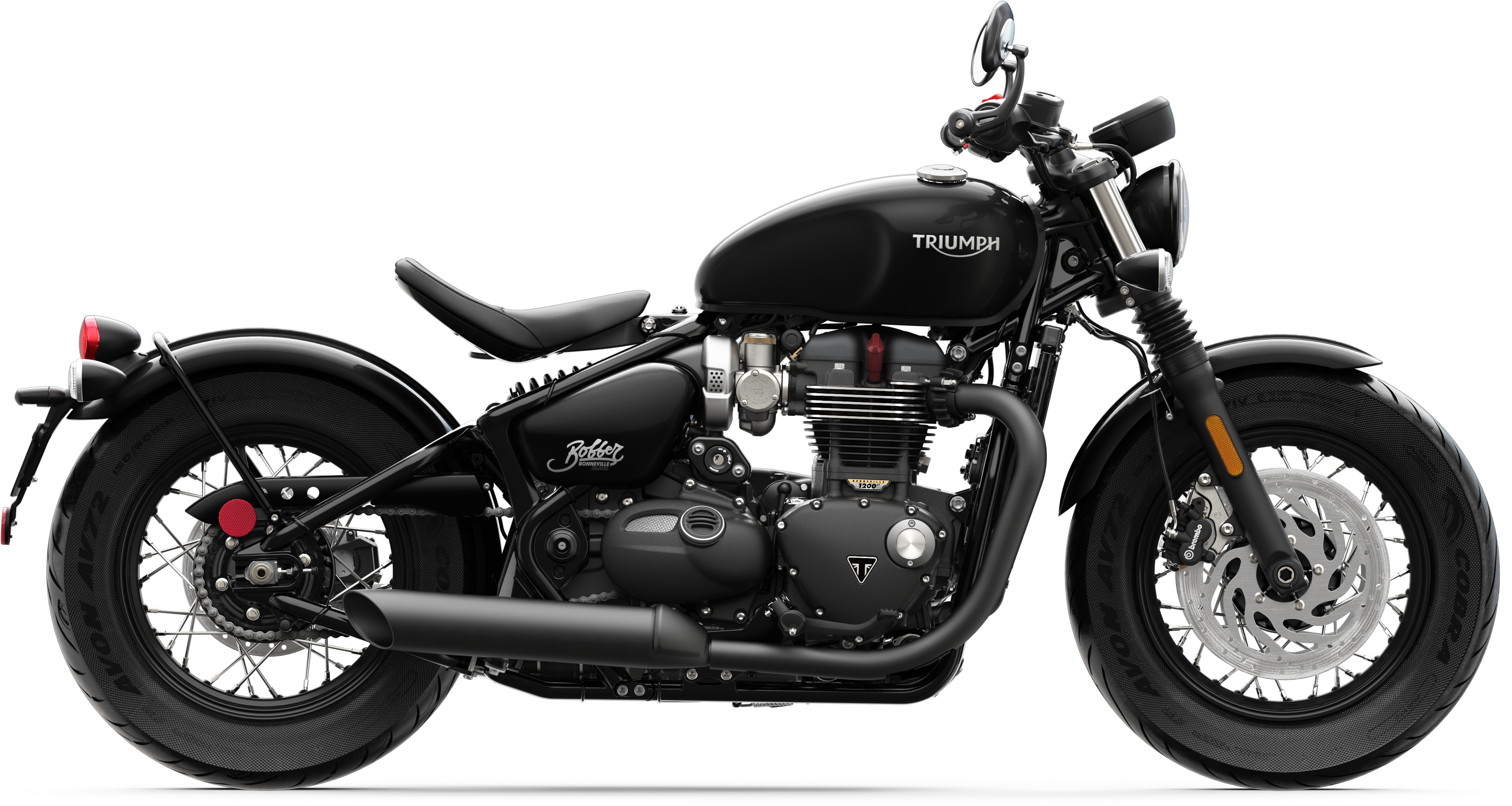 Bonneville Bobber - 2019 Triumph Bobber Black (4992x2808), Png Download