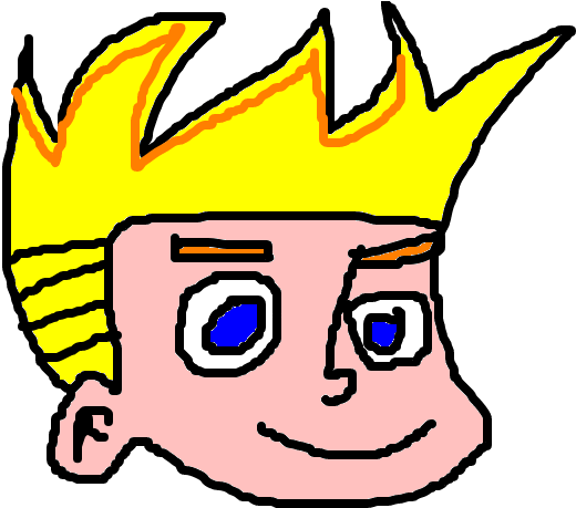 Johnny Test - Drawing (1020x608), Png Download