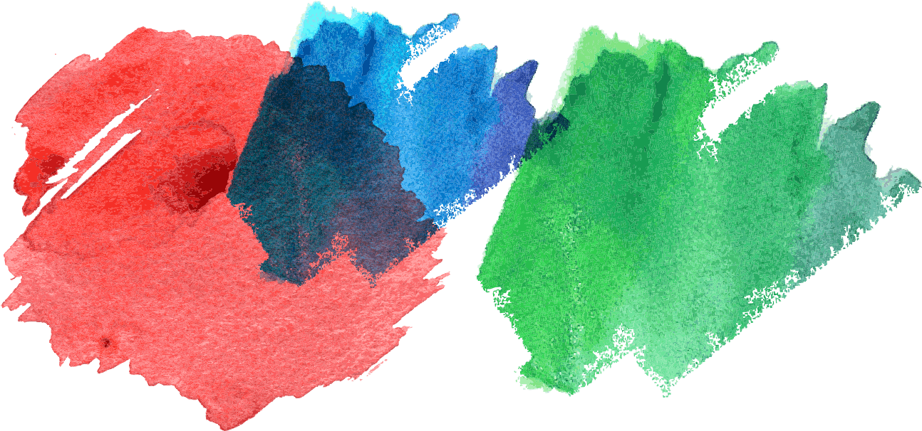 Thank You - Watercolor Paint (1393x618), Png Download